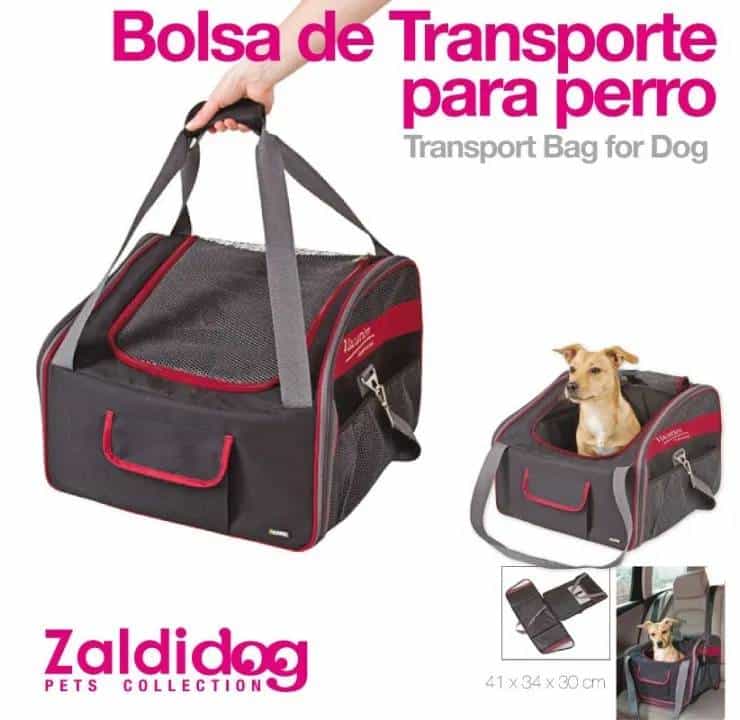 PERRO BOLSA PARA TRANSPORTE 41x34x30cm - Tienda Hípica Online | D’Hispania ®