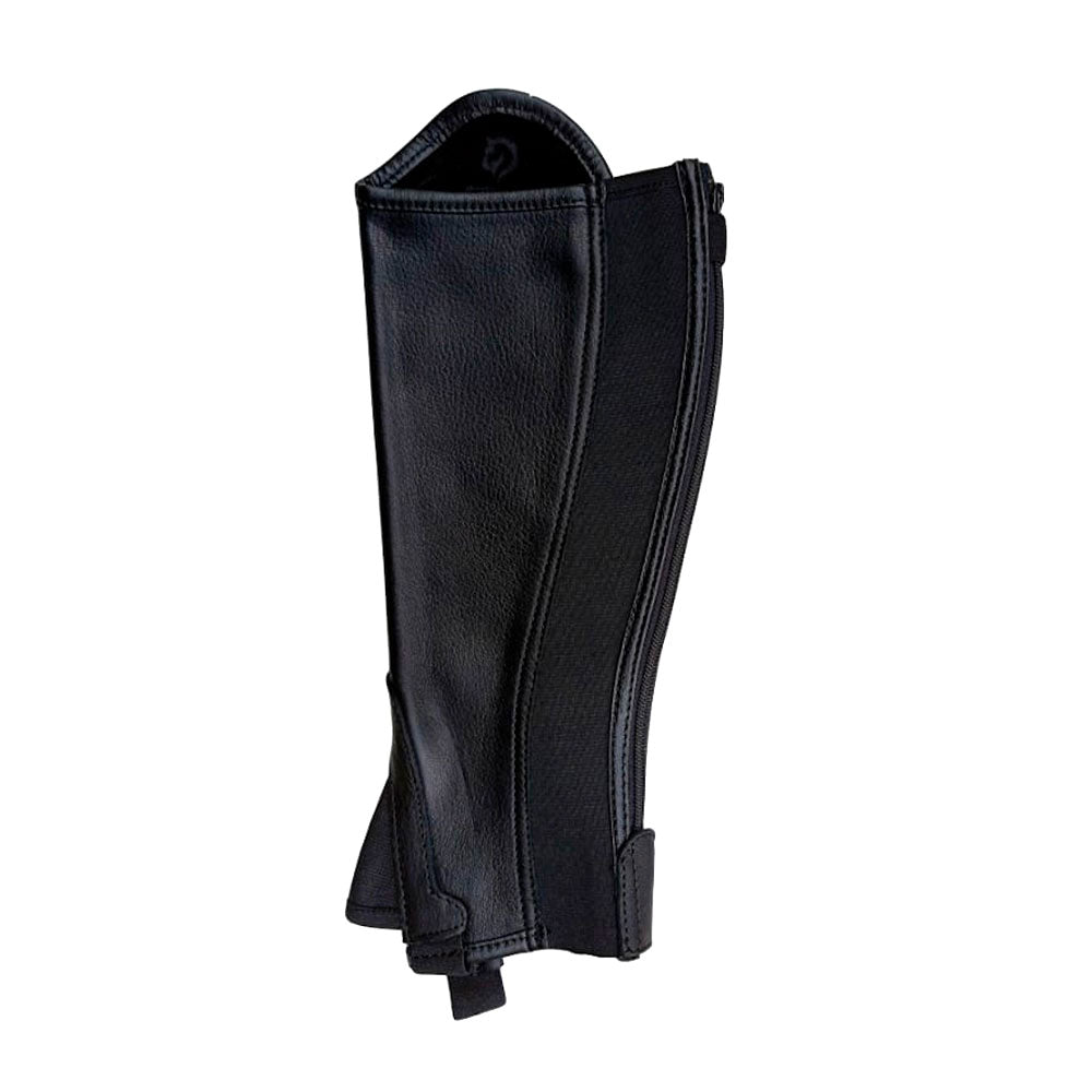 POLAINA CUERO CON ELÁSTICO ZALDI T+T MC002 - Tienda Hípica Online | D’Hispania ®