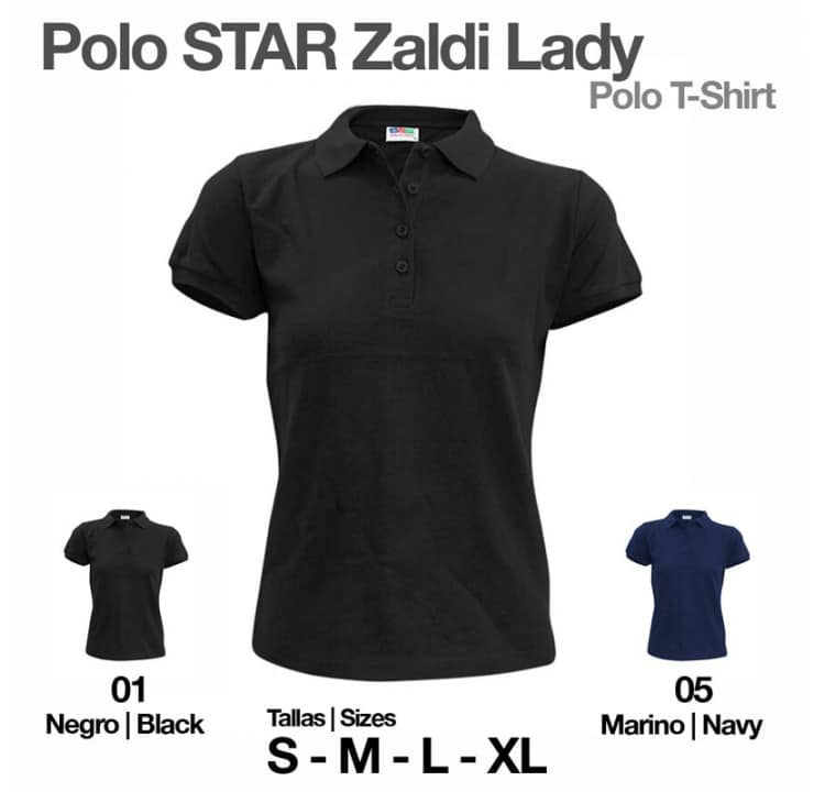 POLO STAR ZALDI LADY MANGA CORTA - Tienda Hípica Online | D’Hispania ®