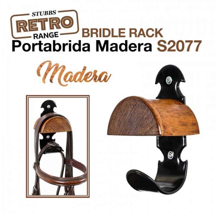 PORTABRIDA MADERA STUBBS RETRO BRIDLE RACK S2077 - Tienda Hípica Online | D’Hispania ®