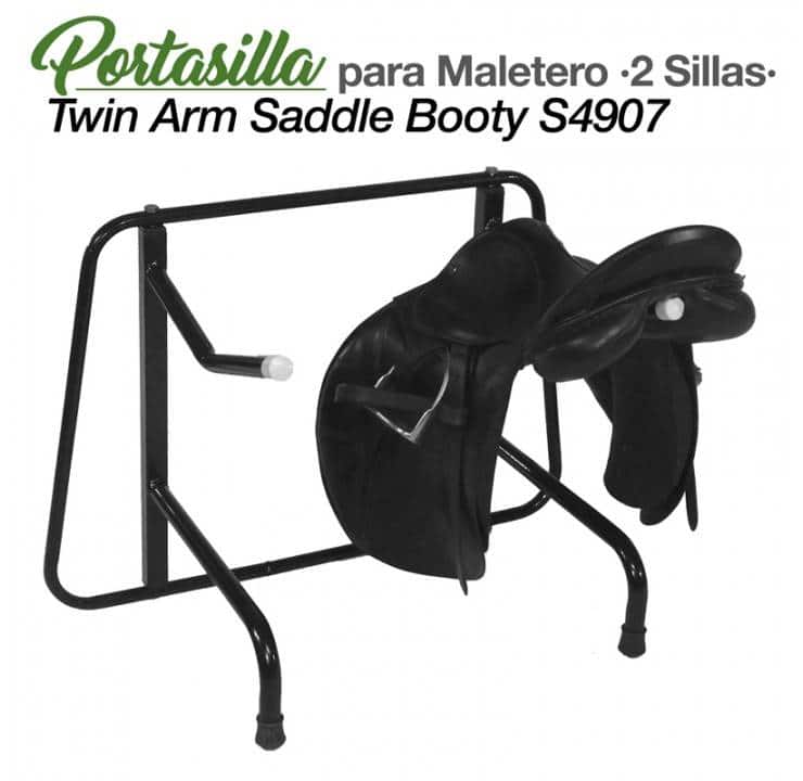 PORTASILLA PARA MALETERO 2 SILLAS S4907 NEGRO - Tienda Hípica Online | D’Hispania ®