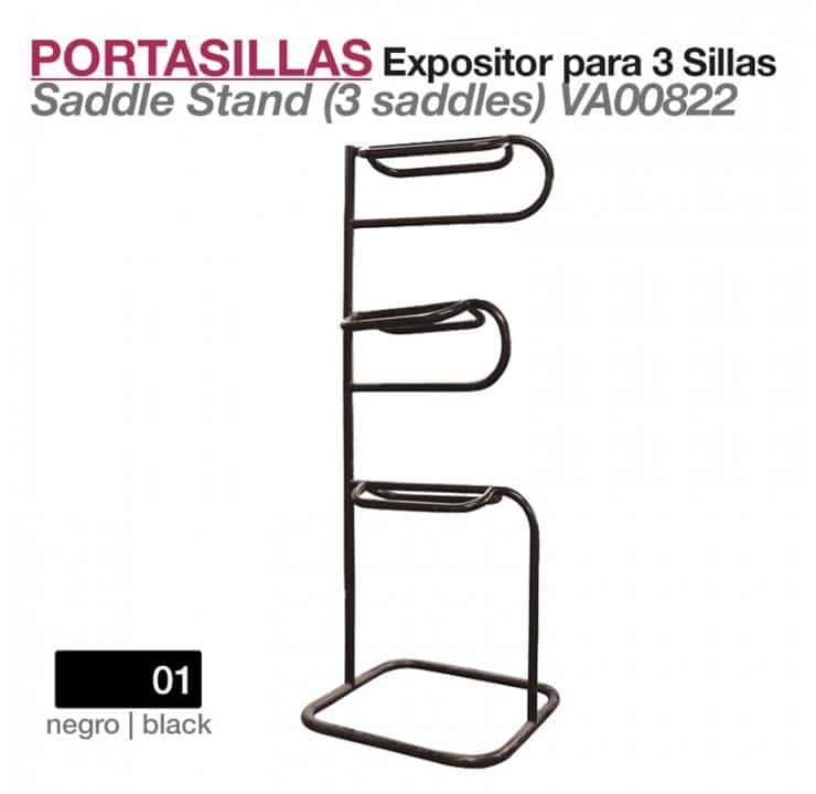 PORTASILLAS EXPOSITOR PARA 3 SILLAS VA00822, - Tienda Hípica Online | D’Hispania ®