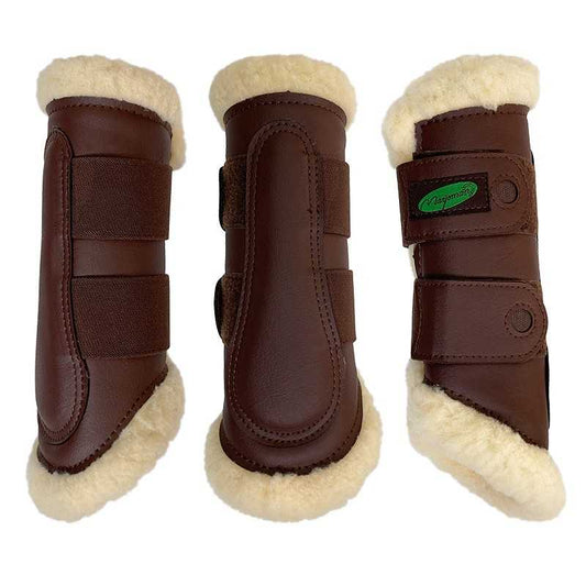 PROTECTOR DELANTERO FORRO BORREGUILLO MARJOMAN - Tienda Hípica Online | D’Hispania ®