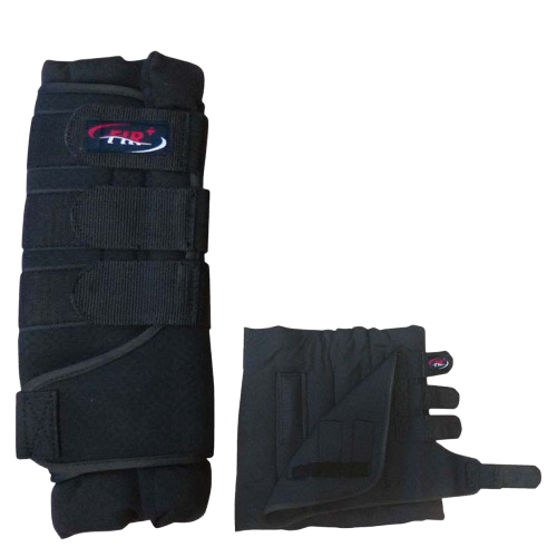 PROTECTOR TRANSPORTE ESTABLO FIR 2 EN 1 NEGRO - Tienda Hípica Online | D’Hispania ®