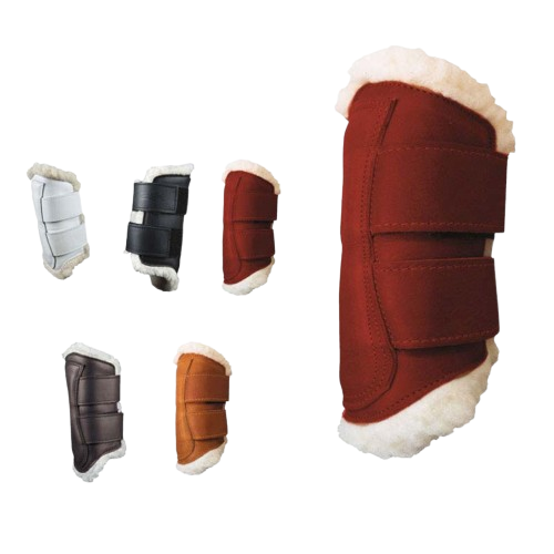 PROTECTOR ZALDI EXTRA CUERO BORREGUILLO MANO - Tienda Hípica Online | D’Hispania ®