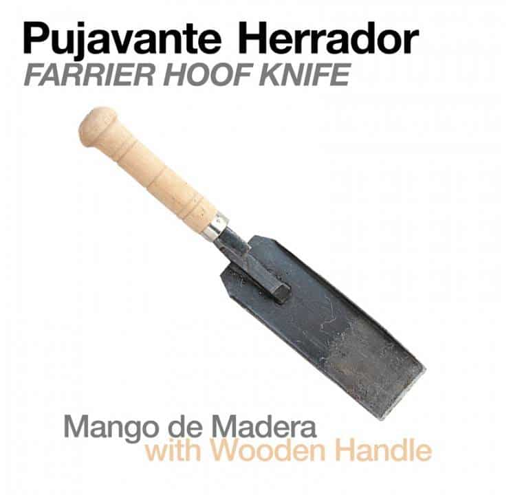 PUJAVANTE HERRADOR CON MANGO MADERA - Tienda Hípica Online | D’Hispania ®