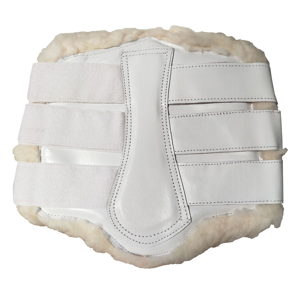 Protector Trabajo Cuero Borreguillo Pie - Máxima Protección Confort - Tienda Hípica Online | D’Hispania ®