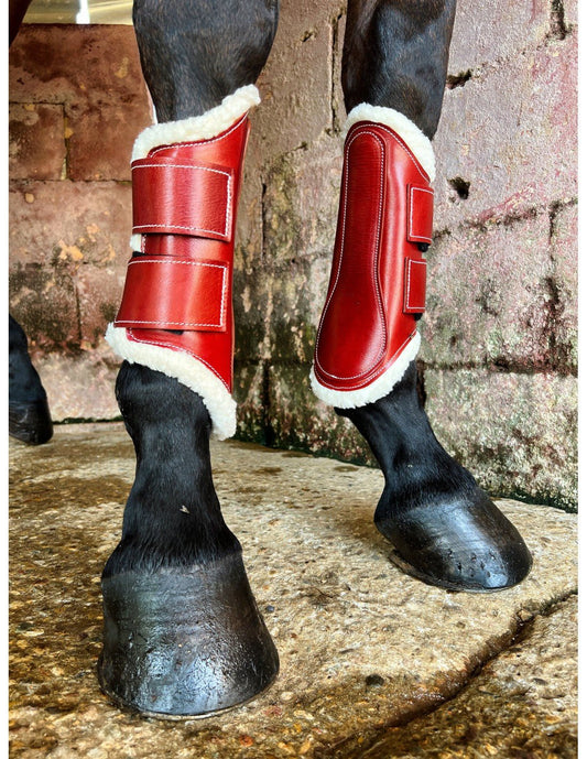 Protector de Borreguito Artesano TRASERO - Tienda Hípica Online | D’Hispania ®