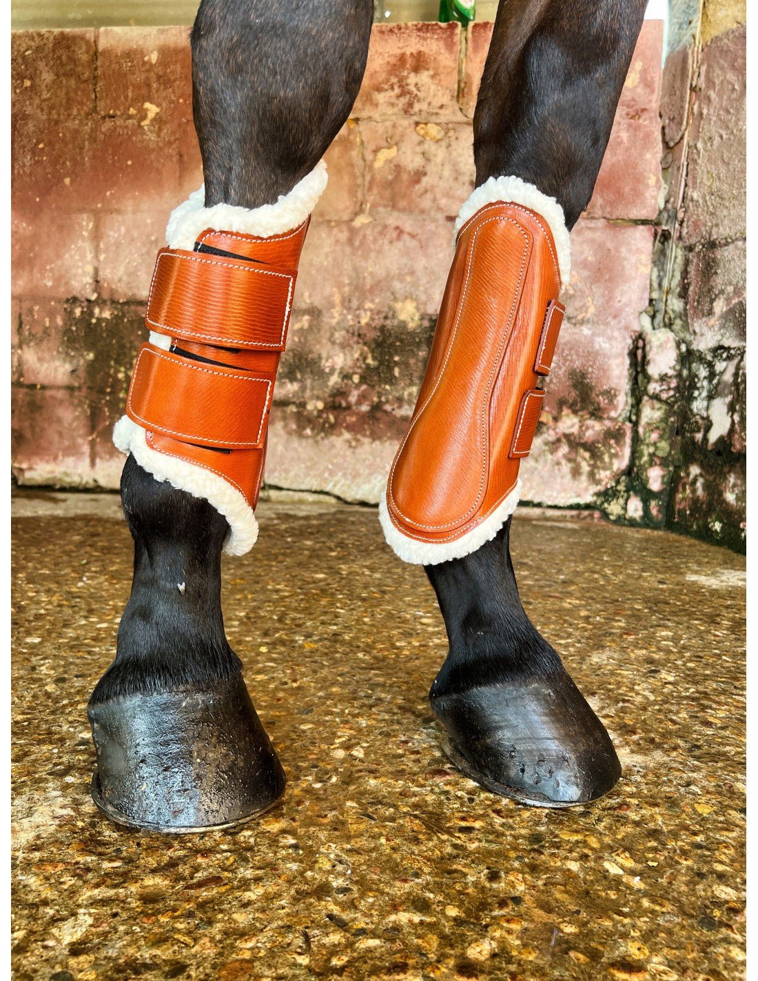 Protector de Borreguito Artesano TRASERO - Tienda Hípica Online | D’Hispania ®