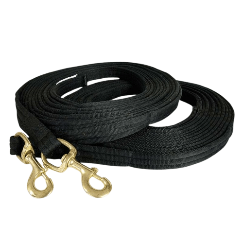 RAMAL CUERDAS LARGAS LONGE DOUBLE SOFT - Tienda Hípica Online | D’Hispania ®