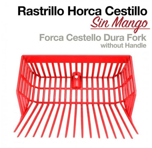 RASTRILLO HORCA CESTILLO SIN MANGO DURA FORK - Tienda Hípica Online | D’Hispania ®