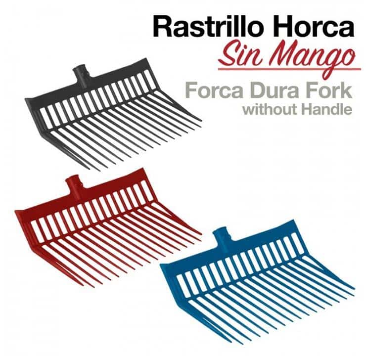 RASTRILLO HORCA SIN MANGO DURA FORK - Tienda Hípica Online | D’Hispania ®