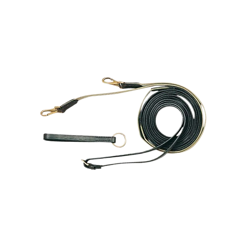 RIENDAS ALEMANAS CUERO CON ELÁSTICO - Tienda Hípica Online | D’Hispania ®