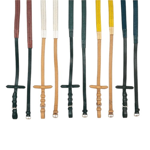 RIENDAS CASTECUS GOMA CUERO 1804 - Tienda Hípica Online | D’Hispania ®