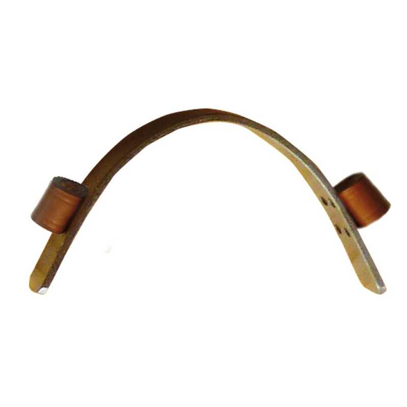 SERRETA PAVONADA CON PASADOR DE CUERO - Tienda Hípica Online | D’Hispania ®