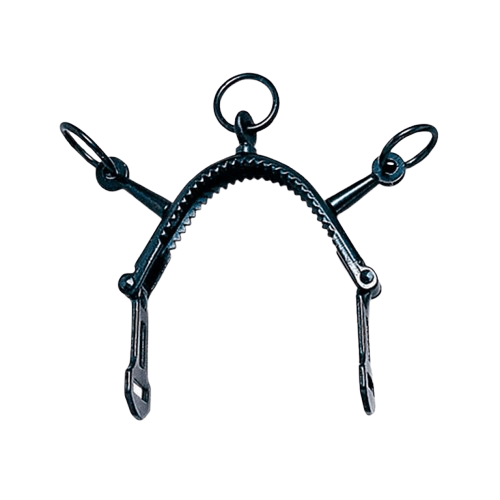 SERRETA VAQUERA 3 PILARES PAVONADO - Tienda Hípica Online | D’Hispania ®