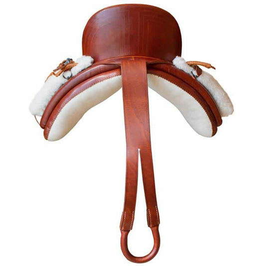 SILLA MARJOMAN VAQUERA LISA BORREGO SINTETICO - Tienda Hípica Online | D’Hispania ®