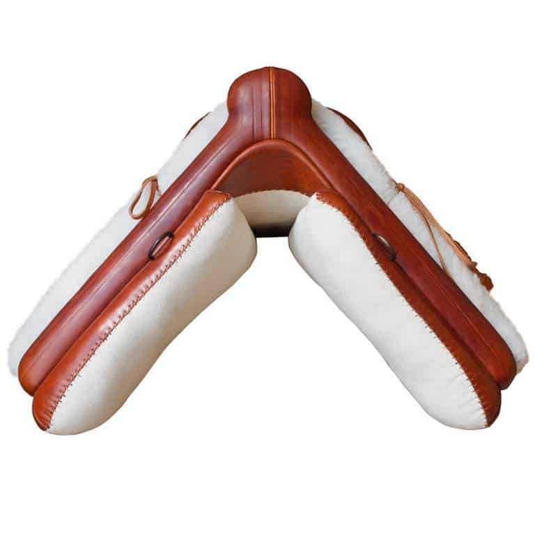 SILLA MARJOMAN VAQUERA LISA BORREGO SINTETICO - Tienda Hípica Online | D’Hispania ®