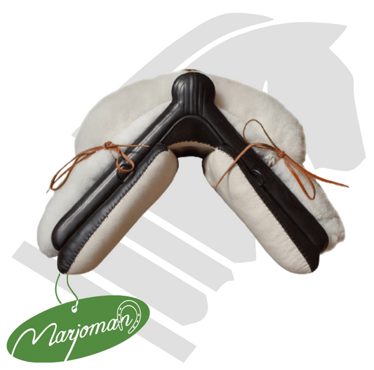 SILLA MARJOMAN VAQUERA MIXTA CORDERO LISA - Tienda Hípica Online | D’Hispania ®