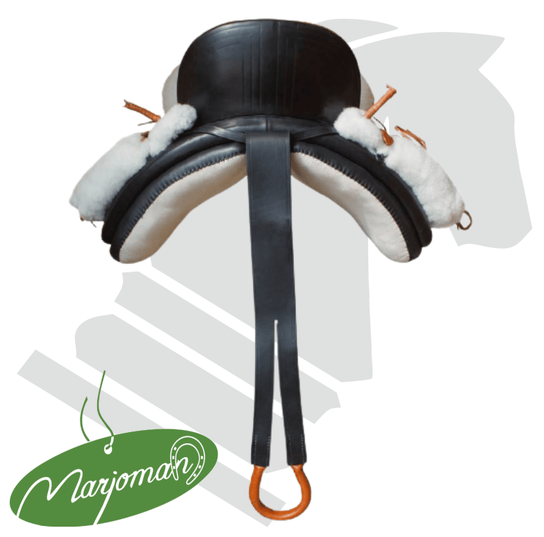 SILLA MARJOMAN VAQUERA MIXTA CORDERO LISA - Tienda Hípica Online | D’Hispania ®