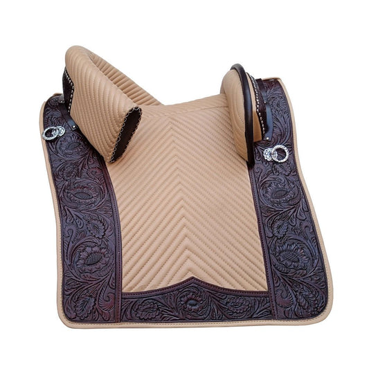 SILLA PORTUGUESA AZSH789 BEIG/MARRÓN - Tienda Hípica Online | D’Hispania ®