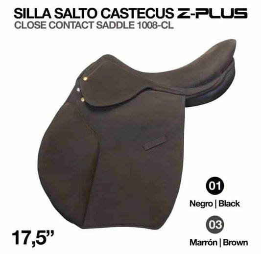 SILLA SALTO CASTECUS Z-PLUS - Tienda Hípica Online | D’Hispania ®