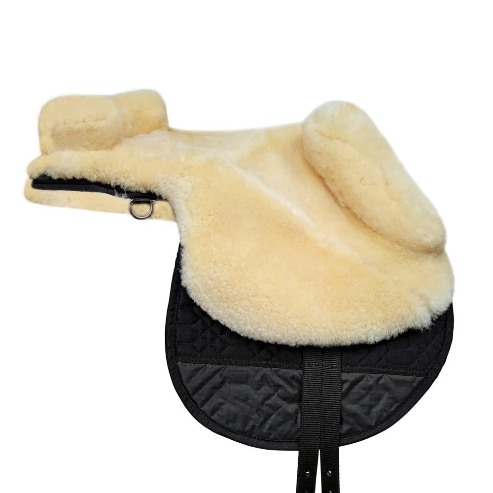 SILLA SUDADERO BAREBACK BORREGUILLO NATURAL - Tienda Hípica Online | D’Hispania ®