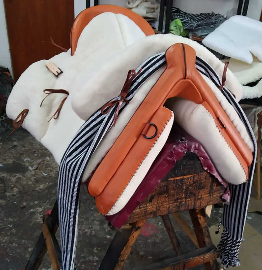 SILLA VAQUERA ECO MOD. ROCIERA - Artesanía Nacional Tradición Comodidad Sostenibilidad España - Tienda Hípica Online | D’Hispania ®