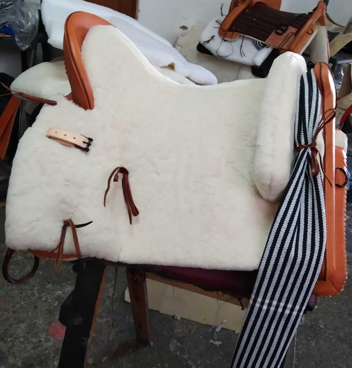 SILLA VAQUERA ECO MOD. ROCIERA - Artesanía Nacional Tradición Comodidad Sostenibilidad España - Tienda Hípica Online | D’Hispania ®