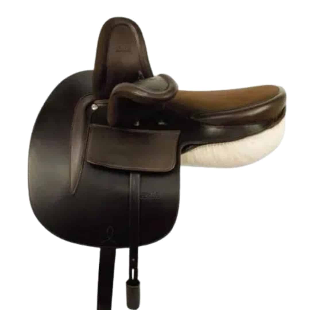 SILLA ZALDI AMAZONA LADY ENGLAND - Elegancia Inglesa Tradicional Equitación Femenina Premium - Tienda Hípica Online | D’Hispania ®