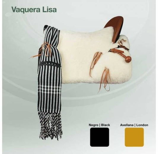 SILLA ZALDI C. VAQUERA LISA (COMPLETA) - Tienda Hípica Online | D’Hispania ®
