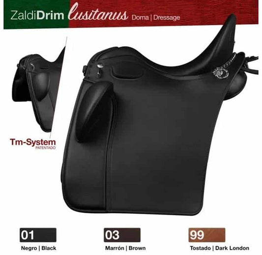SILLA ZALDI DOMA DRIM Lusitanus - Tienda Hípica Online | D’Hispania ®