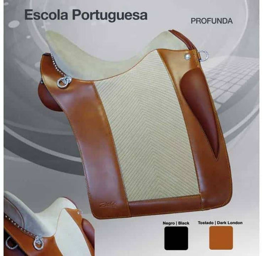SILLA ZALDI P. ESCOLA PORTUGUESA PROFUNDA - Tienda Hípica Online | D’Hispania ®