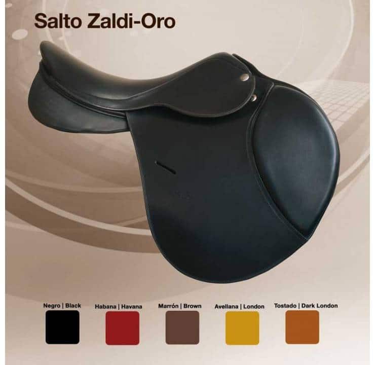 SILLA ZALDI SALTO ZALDI ORO - Tienda Hípica Online | D’Hispania ®