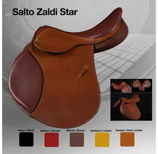 SILLA ZALDI SALTO ZALDI STAR - Tienda Hípica Online | D’Hispania ®