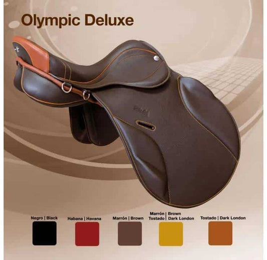 SILLA ZALDI USO GENERAL OLYMPIC DELUXE - Tienda Hípica Online | D’Hispania ®