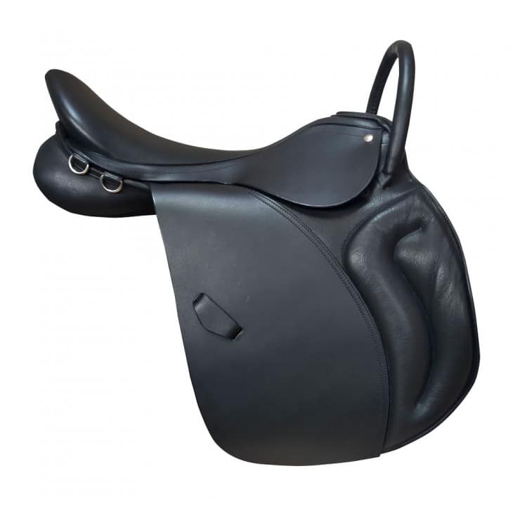 Silla Inglesa con Asa 2024 - Asa Metálica Forrada Seguridad - Tienda Hípica Online | D’Hispania ®