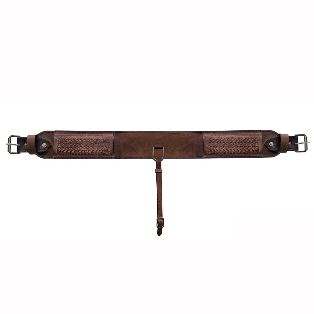 Silla Western Extra Completa AZWS 796 - Repujada Marrón 16" Kit - Tienda Hípica Online | D’Hispania ®