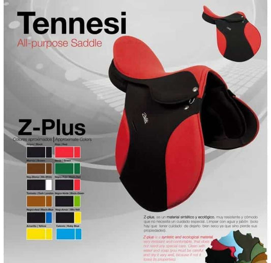 Silla Z-Plus Uso General Tennesi 2024 - Material Sintético Ligero Duradero - Tienda Hípica Online | D’Hispania ®
