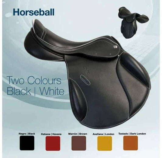 Silla Zaldi Horseball - Práctica Horse-Ball Más Asiento Seguridad Versátil - Tienda Hípica Online | D’Hispania ®