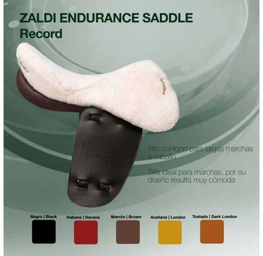 Silla Zaldi Marcha Record - Alto Confort Sin Faldones Endurance - Tienda Hípica Online | D’Hispania ®