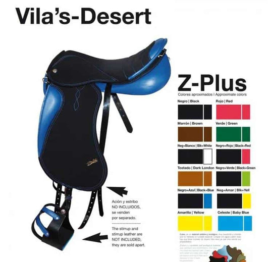Silla Zaldi Raid Vila's Desert Z-Plus 2024 - Condiciones Extremas Campeón - Tienda Hípica Online | D’Hispania ®