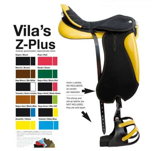 Silla Zaldi Raid Vila's Z-Plus - Tecnología Campeón Mundial Raid - Tienda Hípica Online | D’Hispania ®