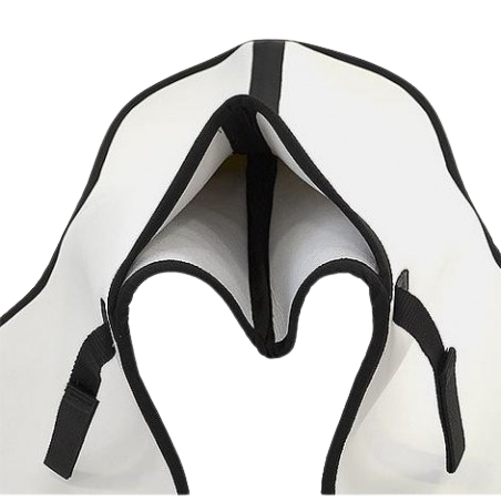 Sudadero iQuus PVC Silla Inglesa - Protección Óptima Blanco Negro - Tienda Hípica Online | D’Hispania ®