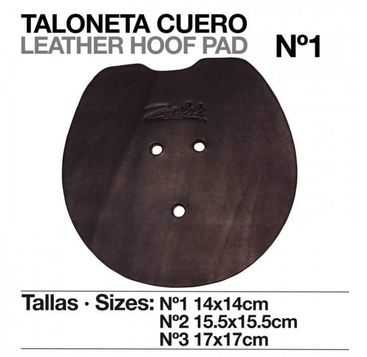 TALONETA CUERO UNIDAD - Tienda Hípica Online | D’Hispania ®