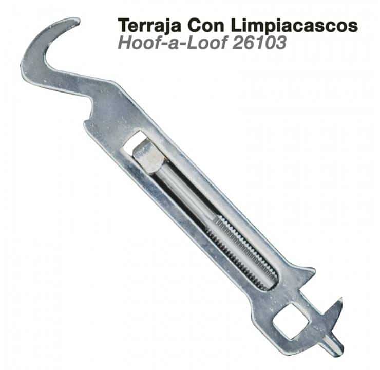 TERRAJA CON LIMPIACASCOS 26103 - Tienda Hípica Online | D’Hispania ®