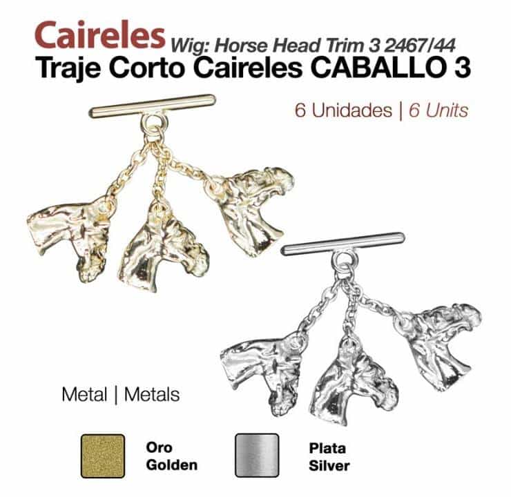TRAJE CORTO CAIRELES CABALLO 3 2467/44 6uds - Tienda Hípica Online | D’Hispania ®