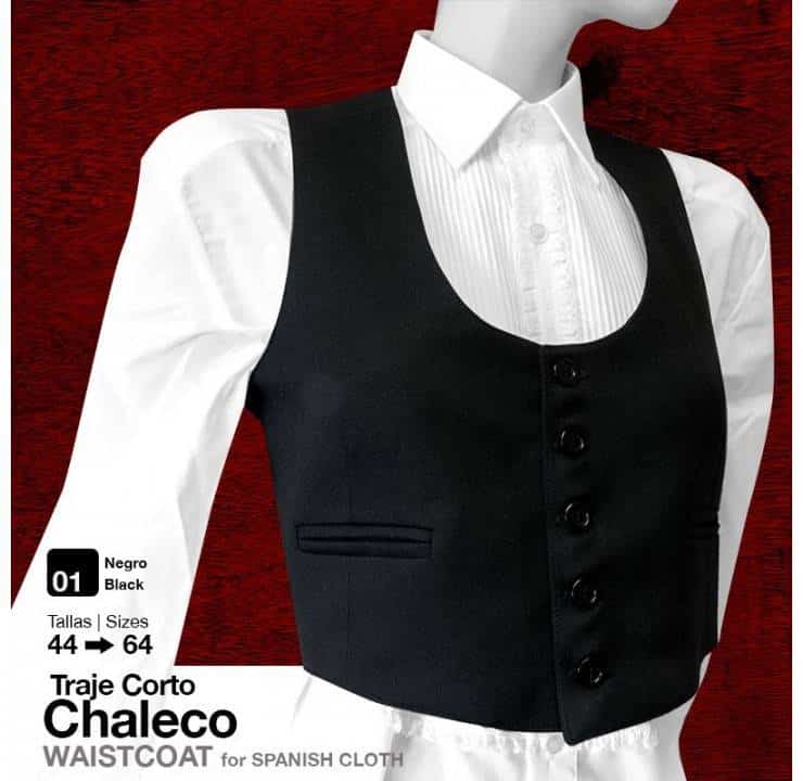 TRAJE CORTO CHALECO NEGRO - Tienda Hípica Online | D’Hispania ®