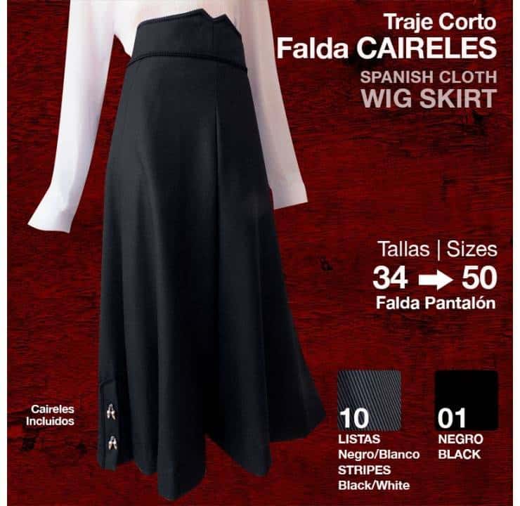TRAJE CORTO FALDA CAIRELES - Tienda Hípica Online | D’Hispania ®