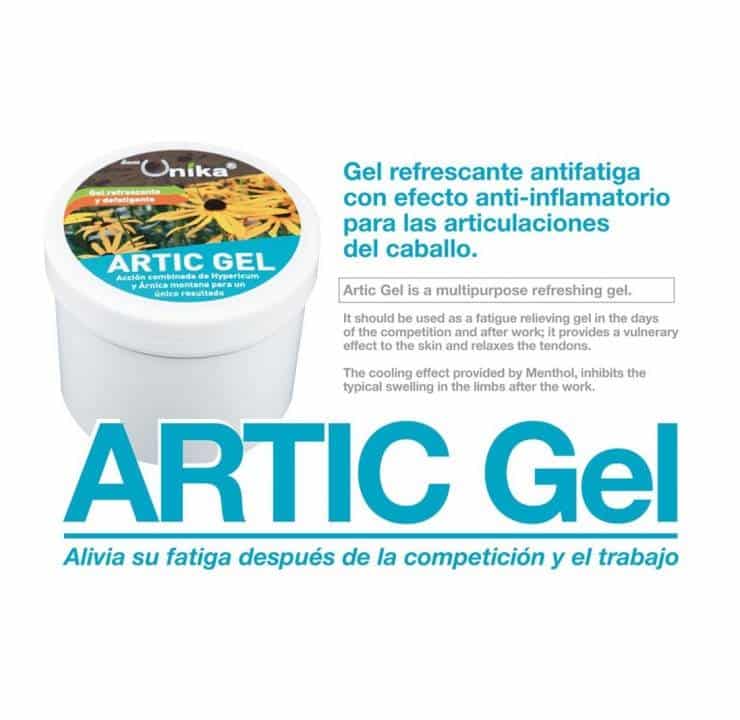 UNIKA ARTIC GEL REFRESCANTE ANTIINFLAMATORIO 0.5kg - Tienda Hípica Online | D’Hispania ®